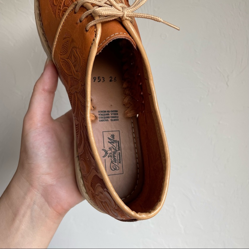 de la tierra mia floral embossed shoes - Picture 6 of 6